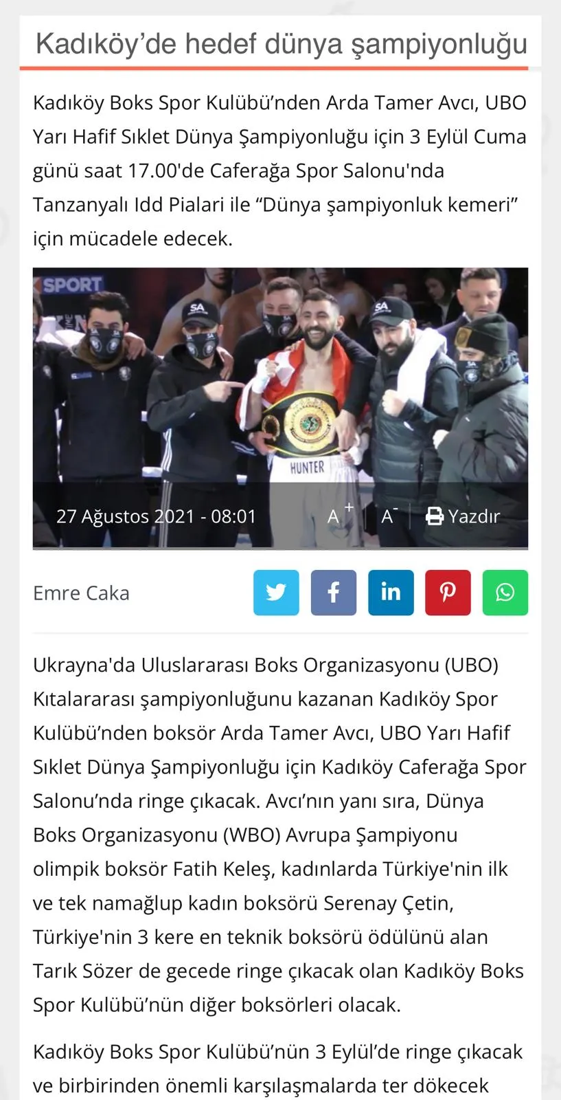 Haberlerimiz